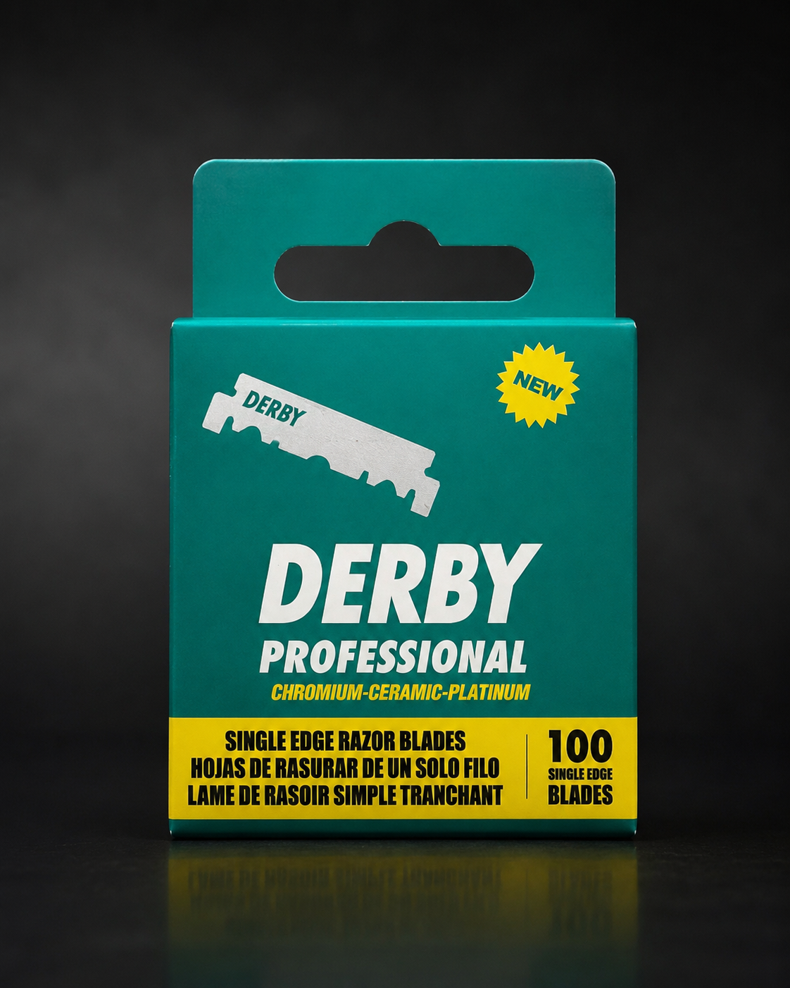 Derby Professional Single Edge Razor Blades – 100 Count