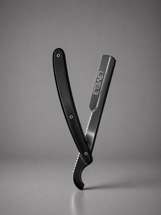 L3VEL3 Straight Razor – Black