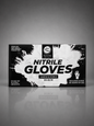 ROLDA Professional Black Nitrile Gloves – Small (100 Count)