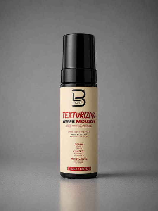 L3VEL3 Texturizing Wave Mousse – 5 fl oz (150 mL)
