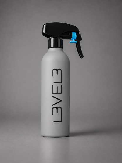 L3VEL3 Continuous Spray Bottle – Grey